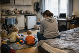 Family Left in Studio Flat for Over Two Years