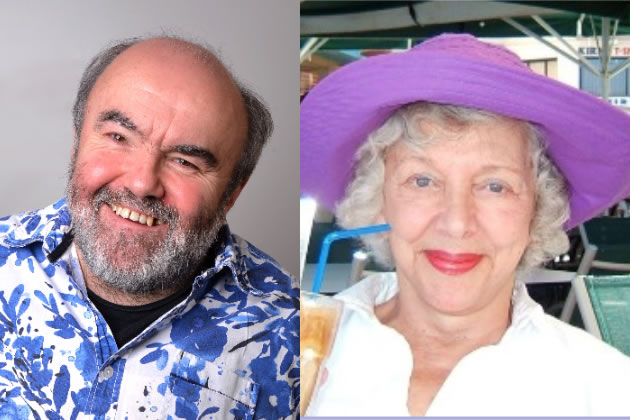 Andy Hamilton and Thelma Ruby