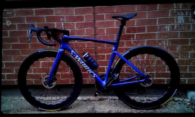 Picture of Mr Richardson's bike was found on the teenager's phone 
