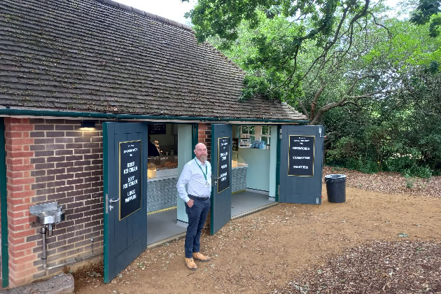 The converted toilet block at Kingston Gate