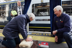 Defibrillators to Be Installed at Local Train Stations