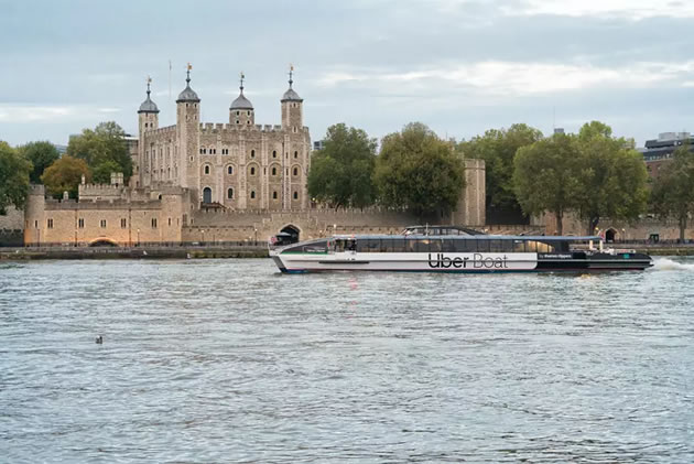 The new boats are power by a combination of batteries and biofuel 