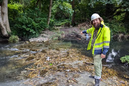 Wandle River Oil Spill 