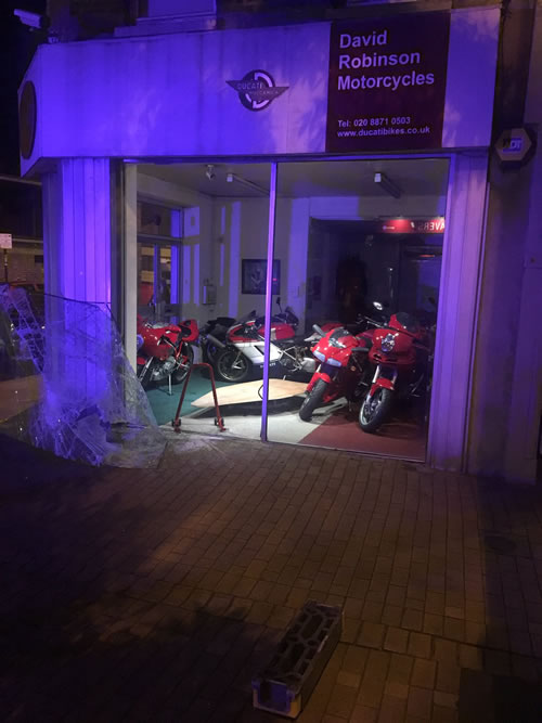 £11k Ducati Motorbike Stolen In Overnight Raid 