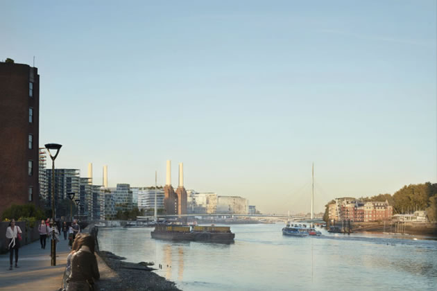 Location Of New Nine Elms To Pimlico Bridge Is Approved 