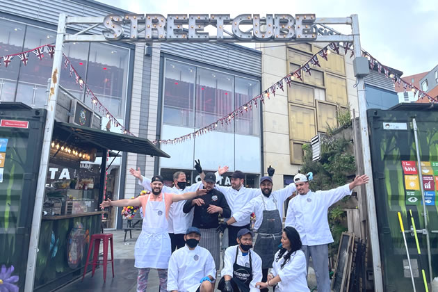 StreetCube staff celebrate possible stay of execution